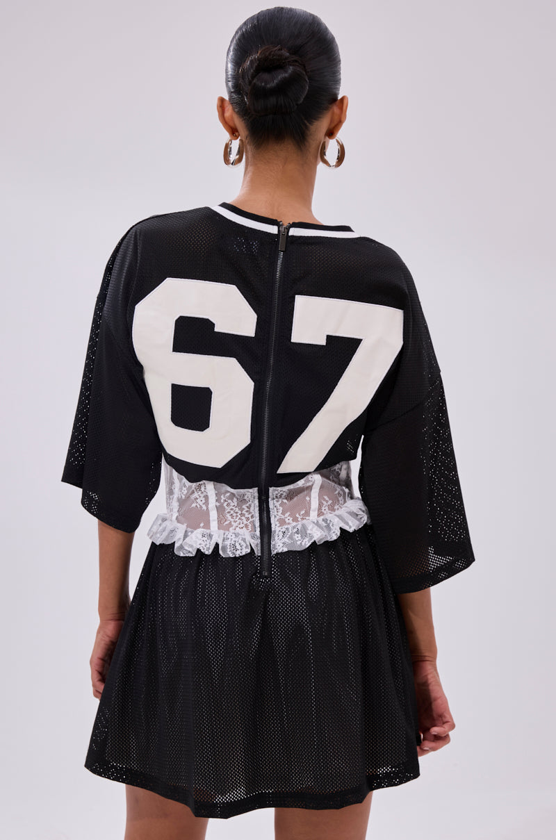 BOUNCE BACK CORSET JERSEY DRESS