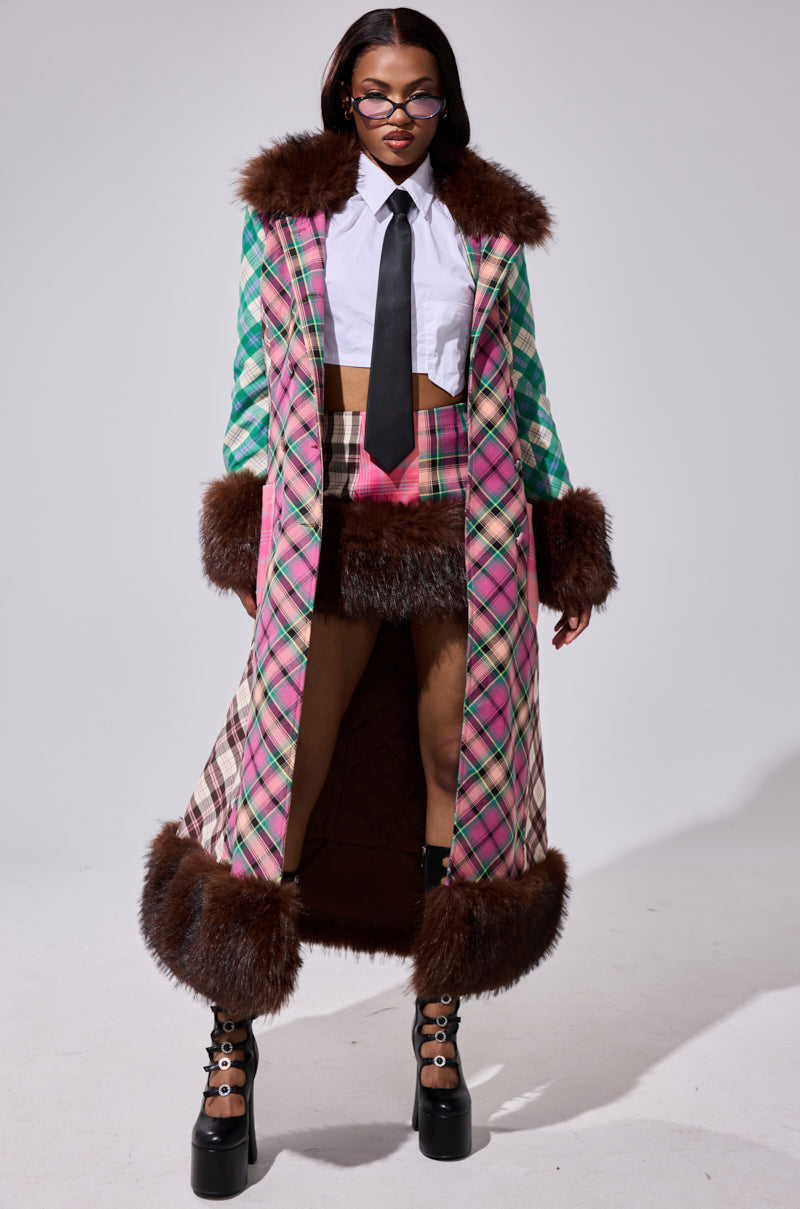 SWEET THING PATCHWORK TRENCH