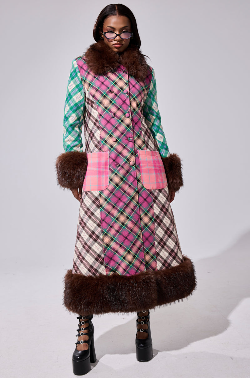 SWEET THING PATCHWORK TRENCH