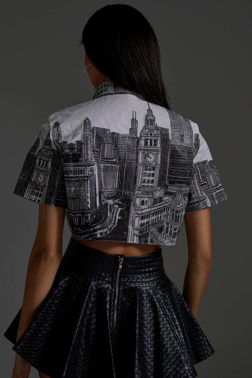 ALL OVER THE CITY BUTTON DOWN