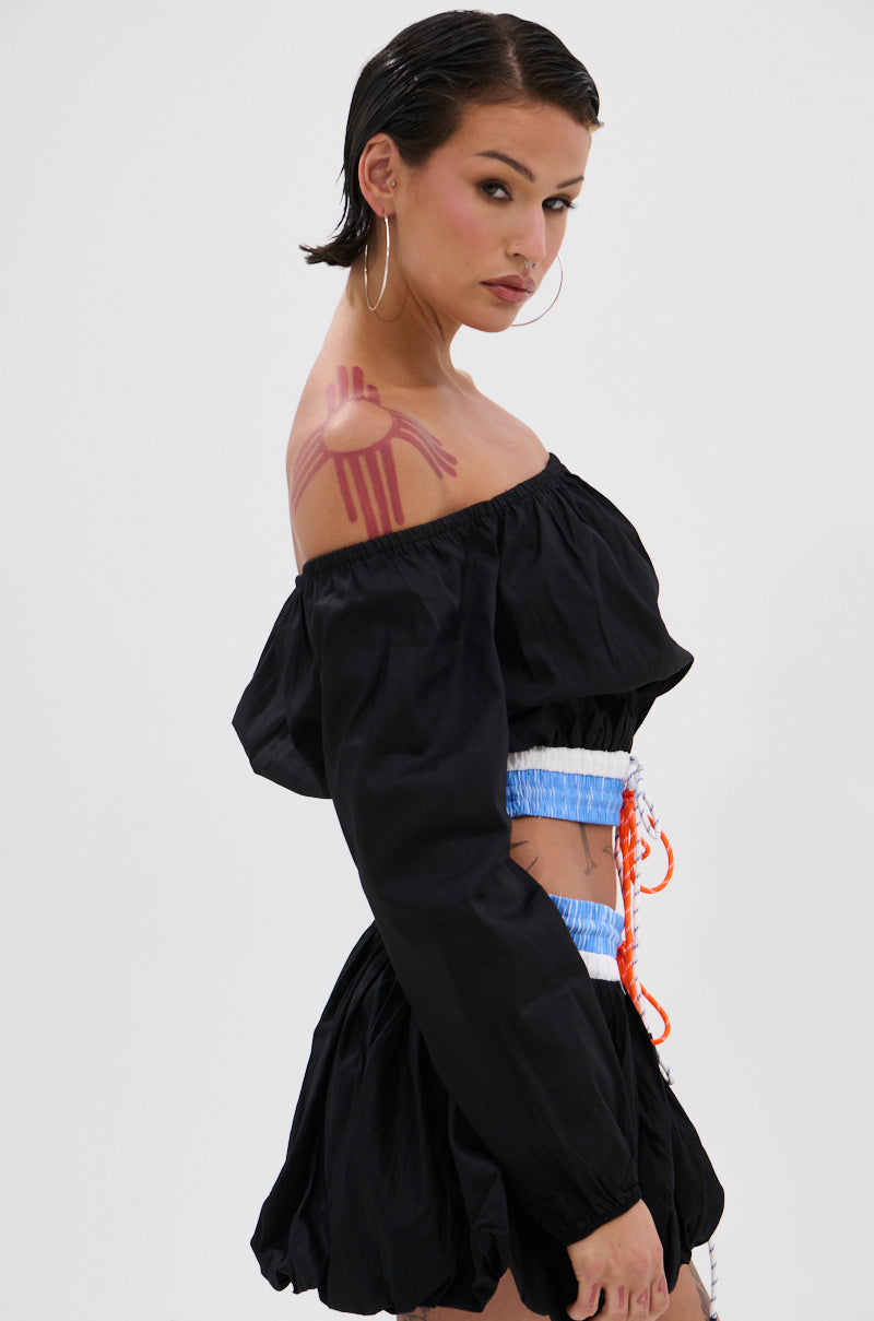 LET IT GO OFF THE SHOULDER BLOUSE