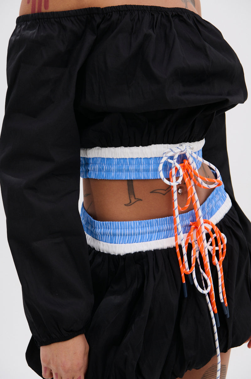 LET IT GO OFF THE SHOULDER BLOUSE