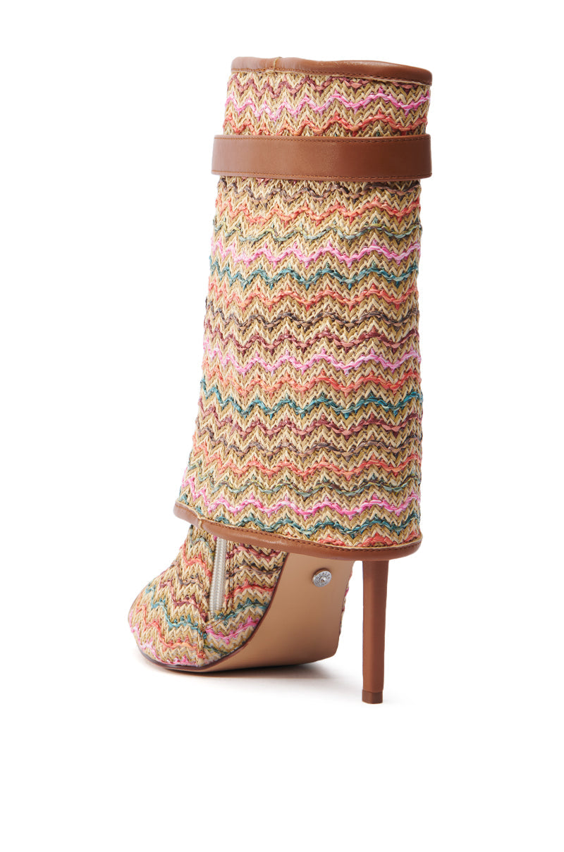 AZALEA WANG TYLOR MULTI STILETTO BOOTIE