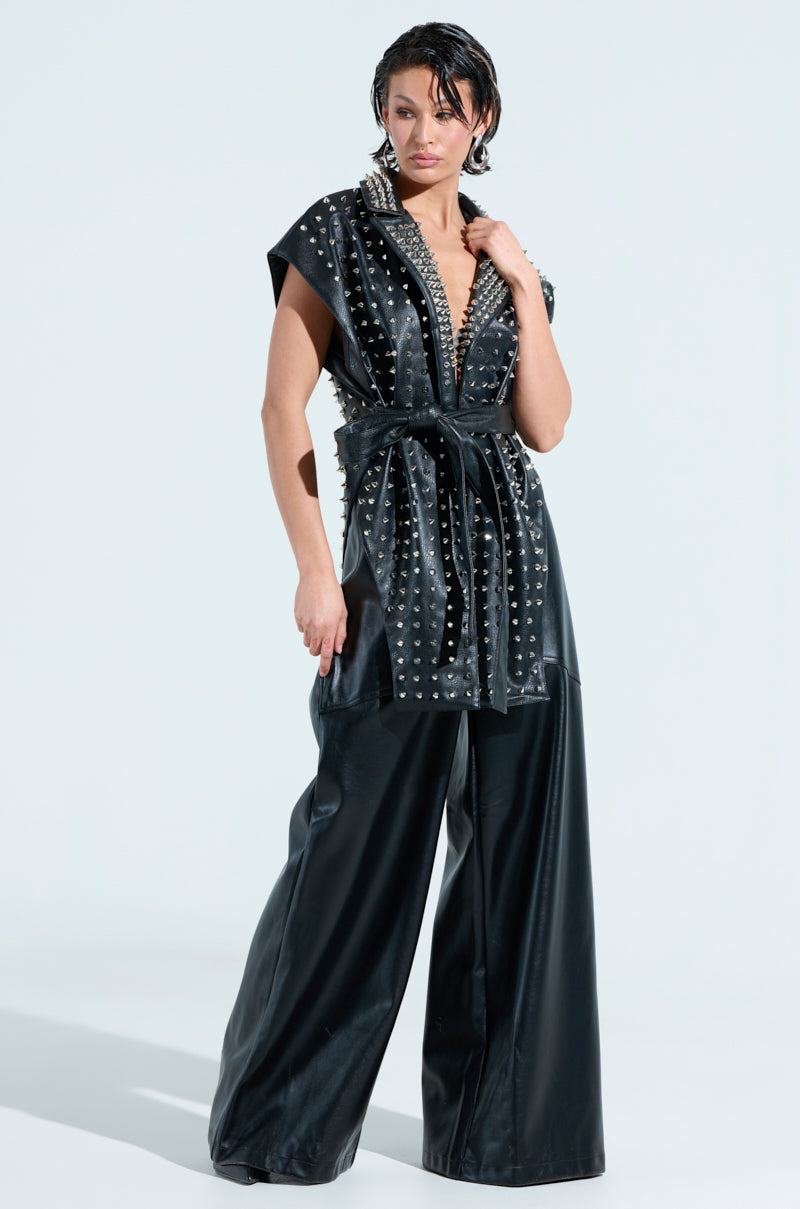 TELL ME ABOUT IT STUDDED VEST