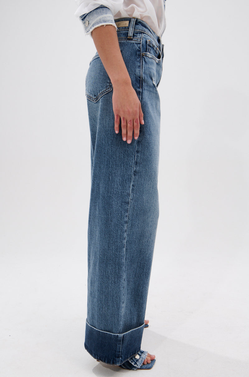 JORDAN WIDE LEG DENIM