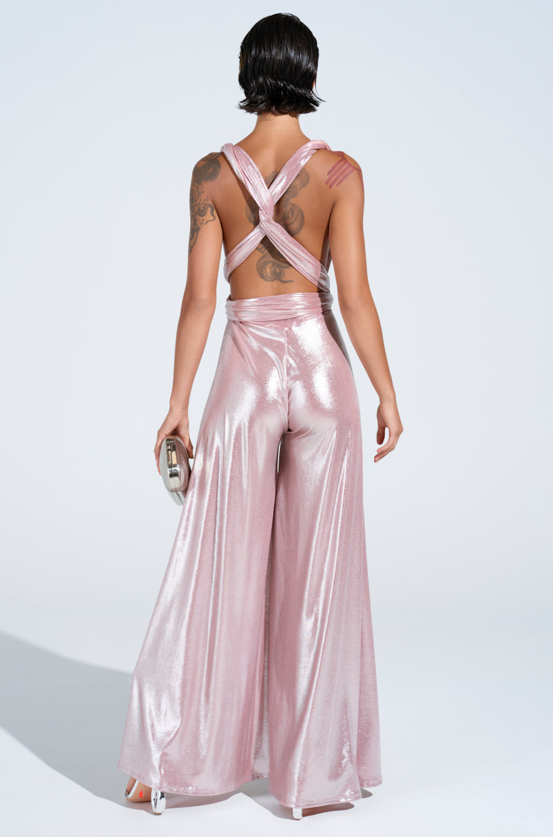 SHINE BRIGHT WEAR MULTIPLE WAYS JUMPSUIT