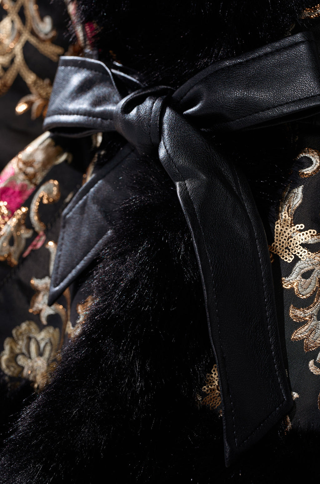 KENZY LUXE FUR TRIM MOTO