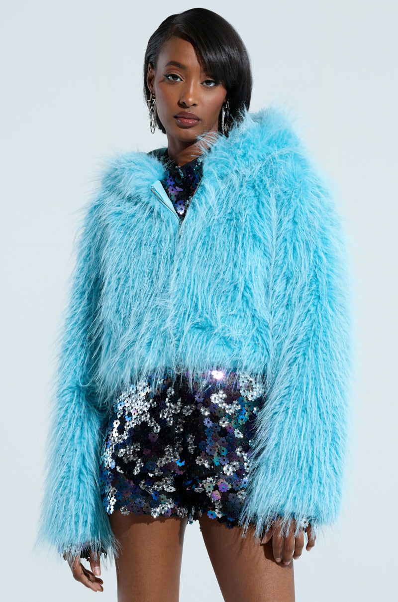 KINGSTON FAUX FUR JACKET