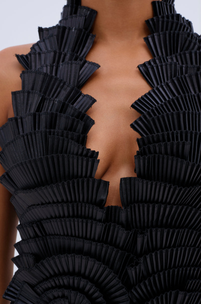 ONE OF ONE MINI DRESS IN PU