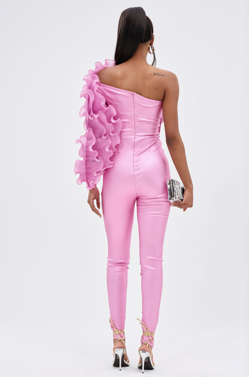 RAQUEL RUFFLED JUMPSUIT