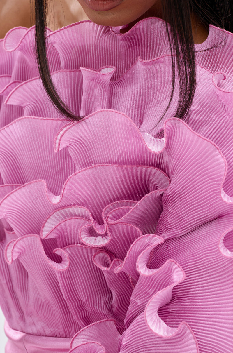 RAQUEL RUFFLED JUMPSUIT