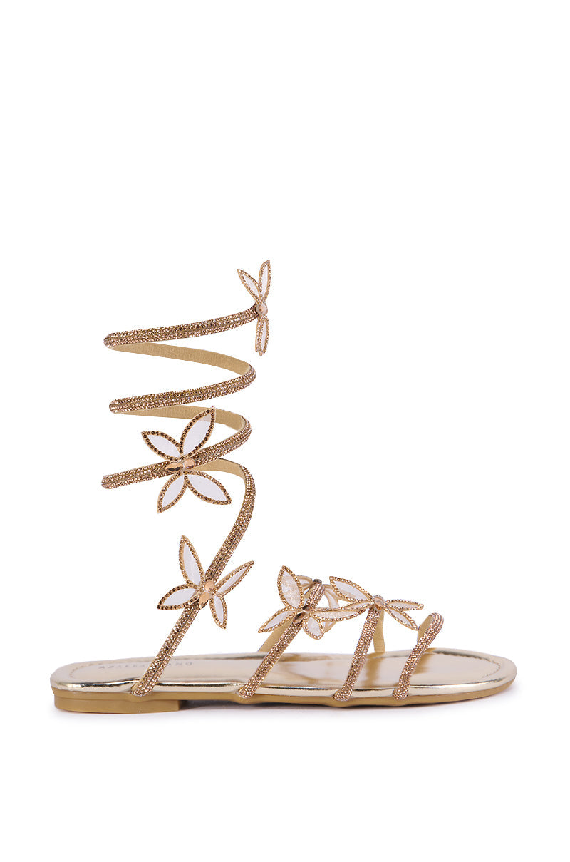 AZALEA WANG ALBUS GOLD SANDAL