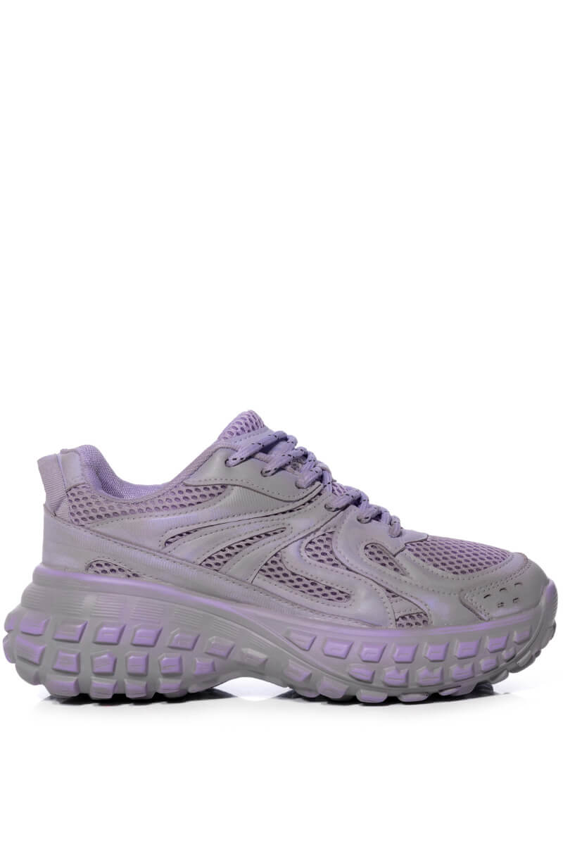 AZALEA WANG KARYN SNEAKER IN PURPLE