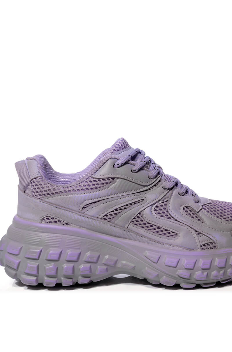 AZALEA WANG KARYN SNEAKER IN PURPLE
