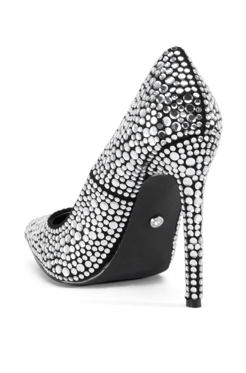 AZALEA WANG COSMOPOLITANS BLACK PUMP