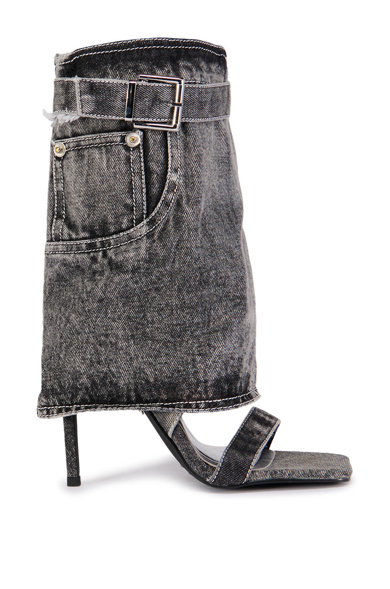 AZALEA WANG CRISPS FOLDOVER HIGH HEEL