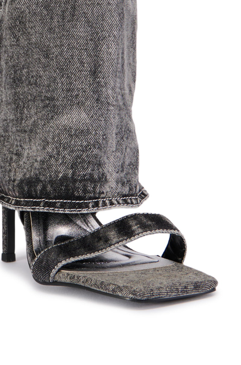 AZALEA WANG CRISPS FOLDOVER HIGH HEEL