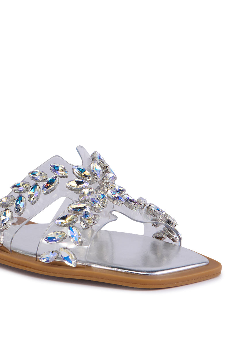 AZALEA WANG FALKEN SILVER SANDAL