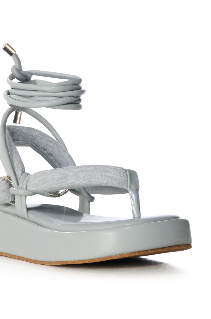 AZALEA WANG KAYSON GRAY SANDAL