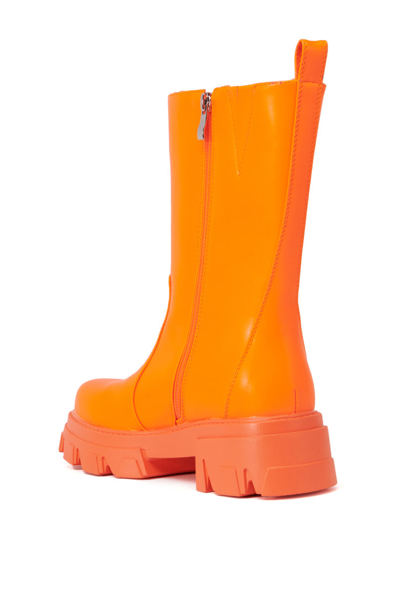 AZALEA WANG KLOCHAVA ORANGE BOOTIE