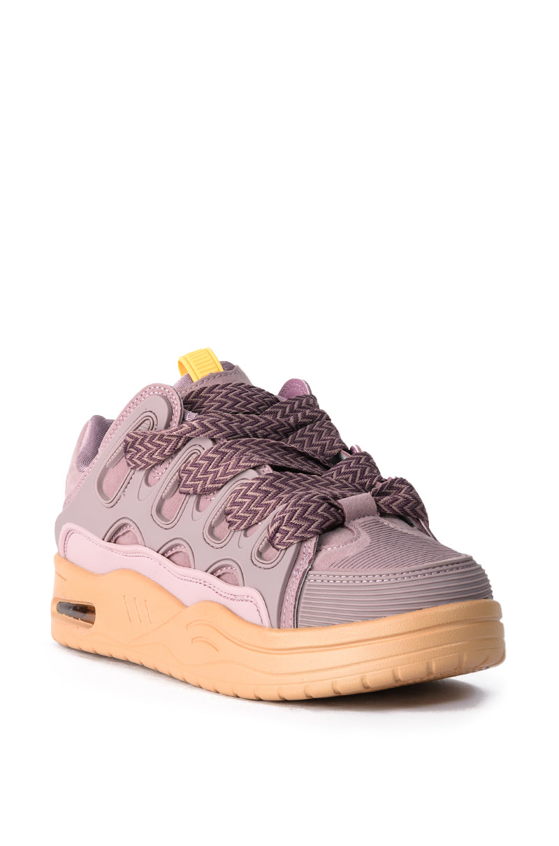 AZALEA WANG KORR PURPLE SNEAKER