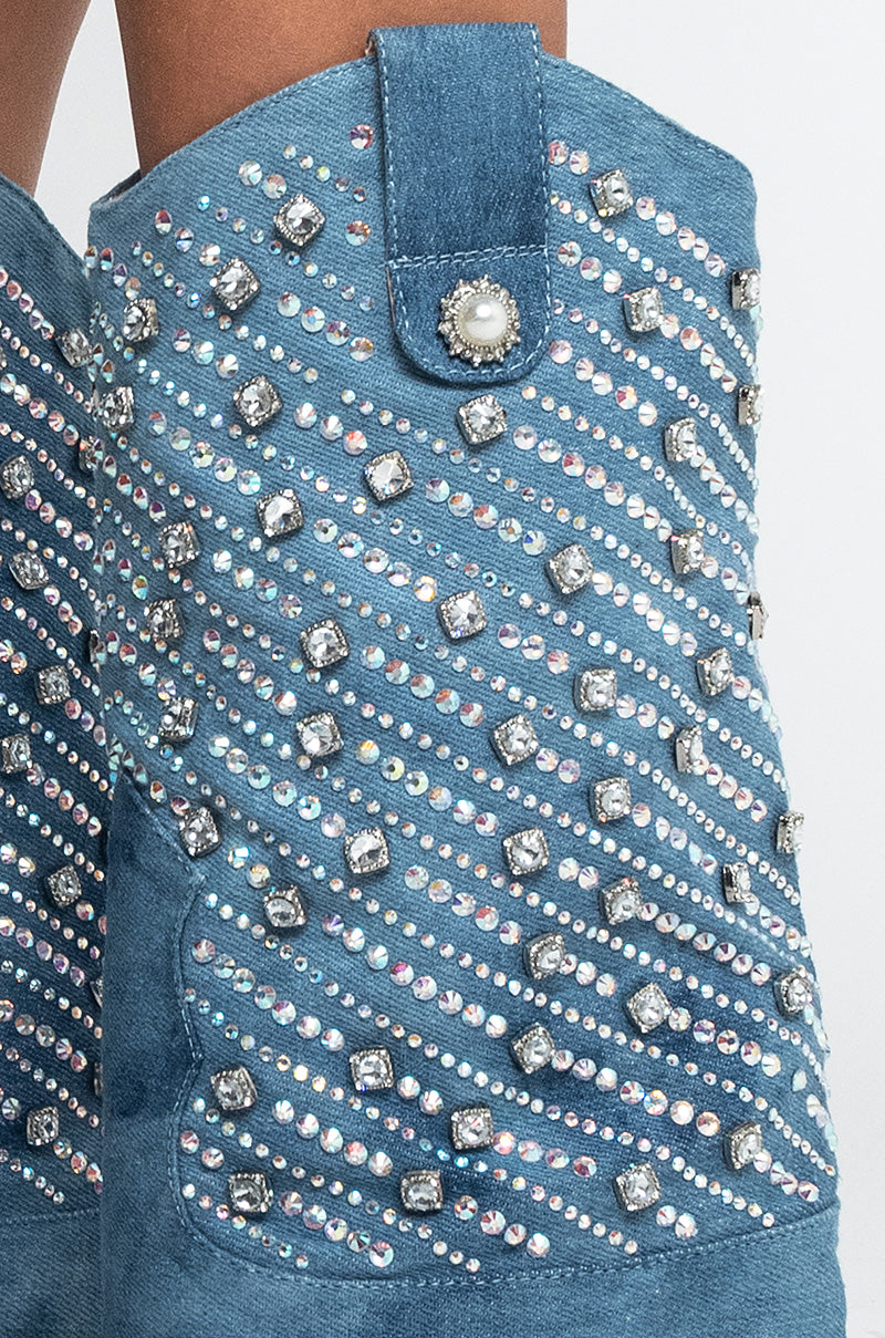 AZALEA WANG LEAVE IT ALL BEHIND STILETTO BOOTIE