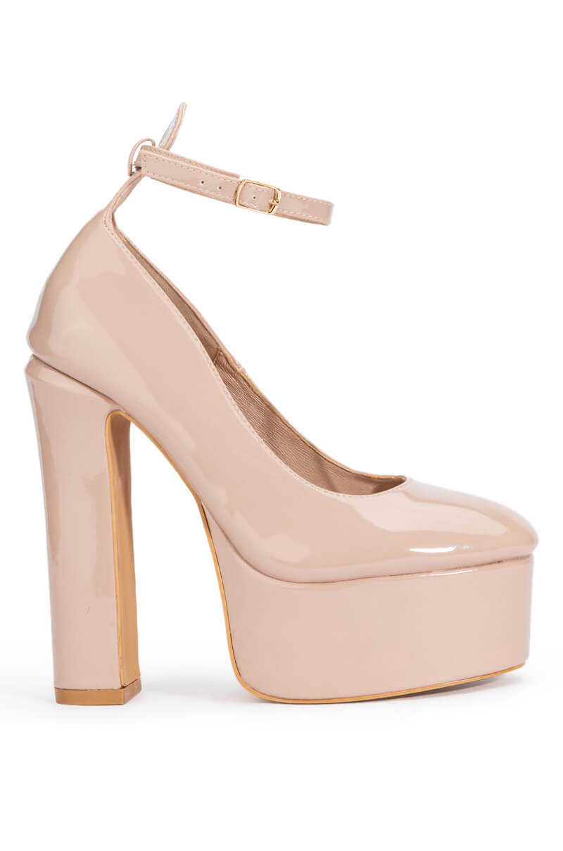 AZALEA WANG LUCIANA SEXY PUMP IN NUDE