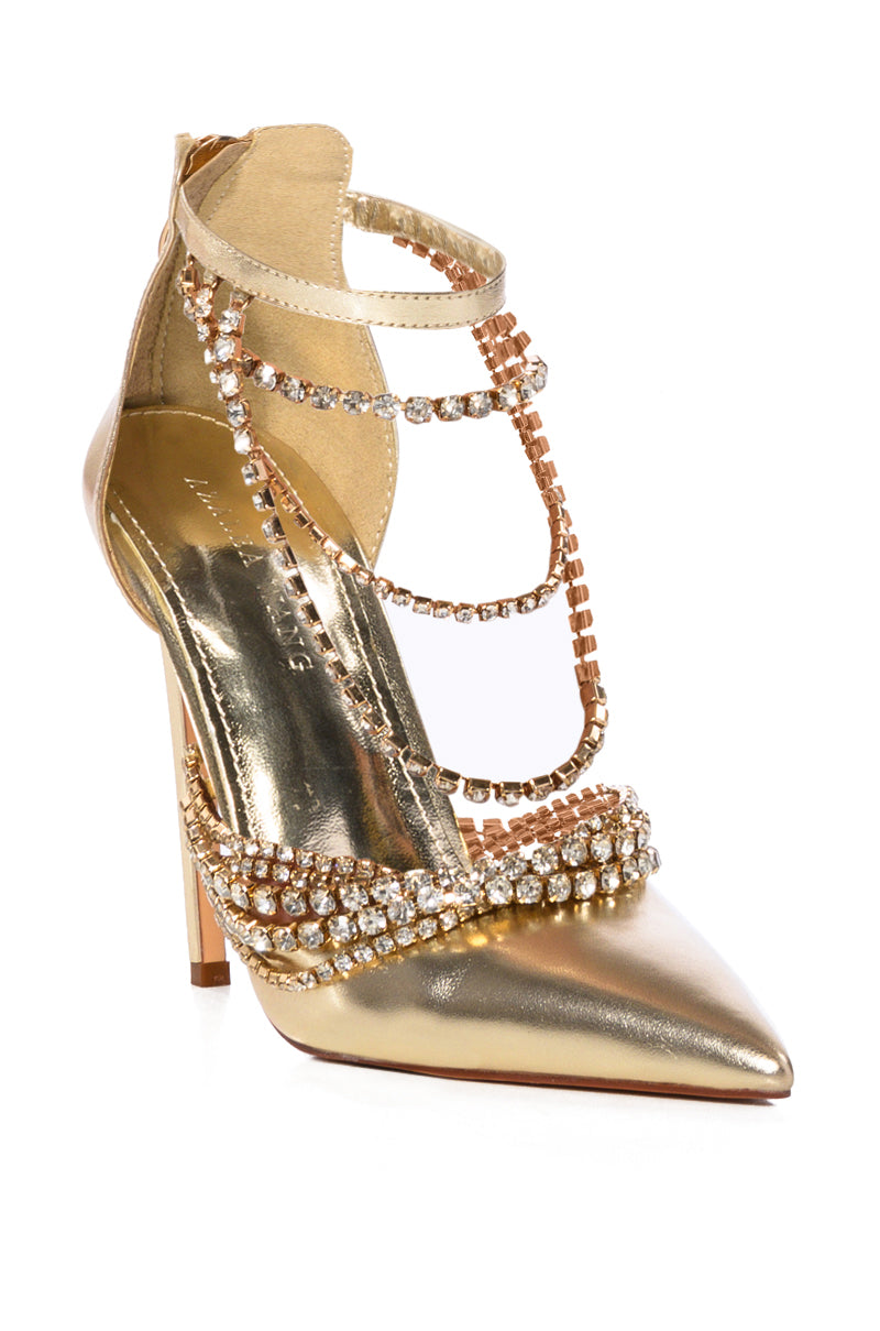AZALEA WANG OLEA GOLD DIAMOND DRIP PUMP
