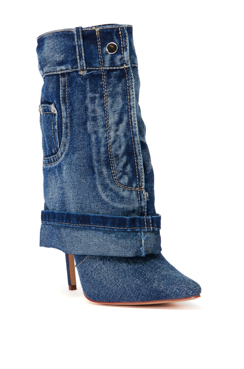 AZALEA WANG REEVES STILETTO BOOTIE