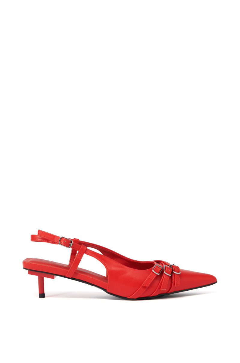 AZALEA WANG SEPIA RED PUMP