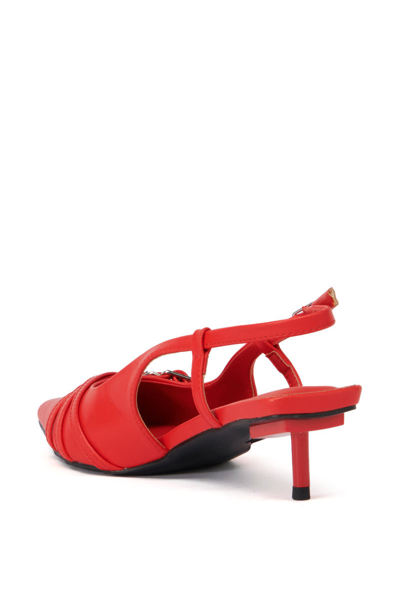 AZALEA WANG SEPIA RED PUMP