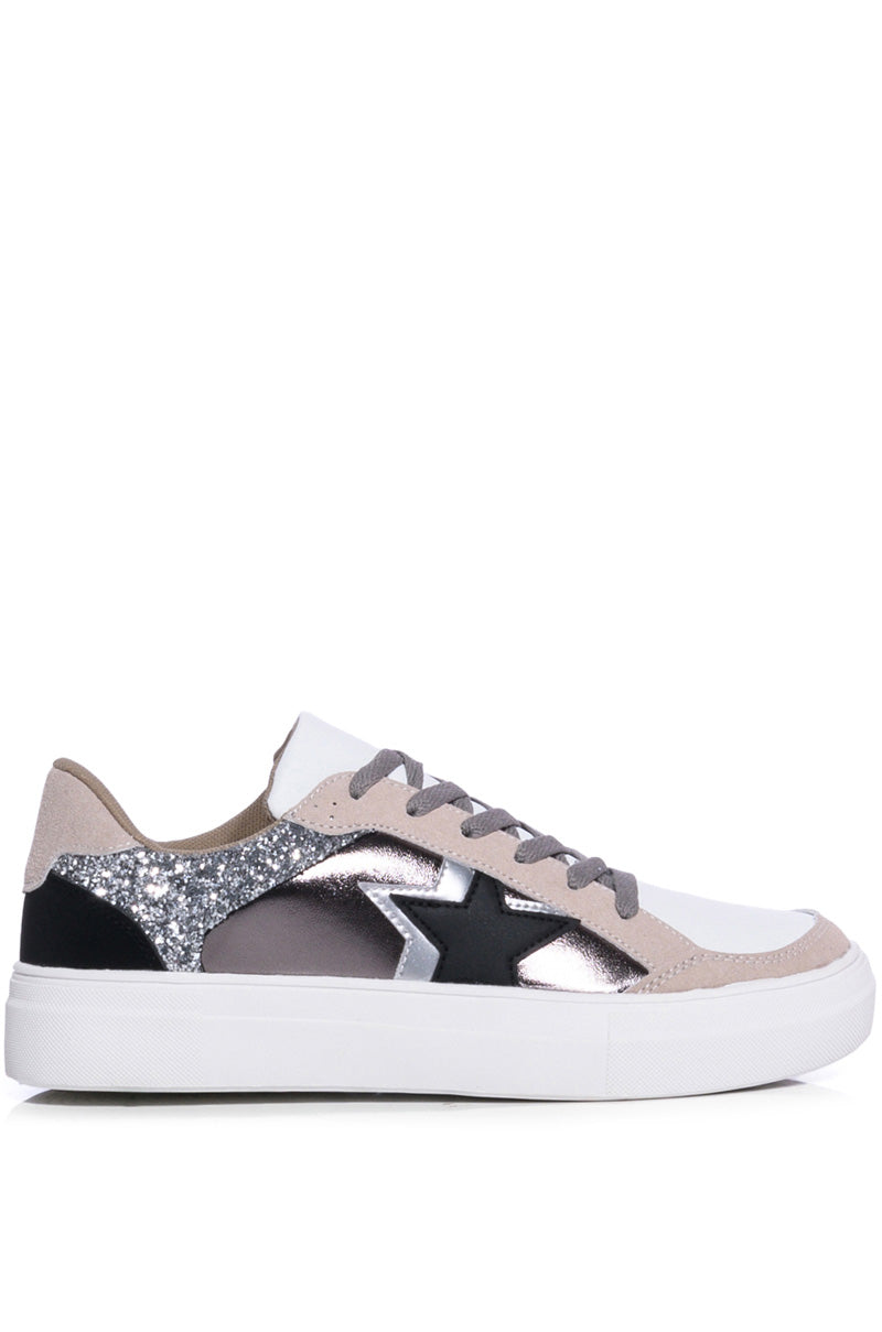 AZALEA WANG TAMPA MULTI COLORED SNEAKER