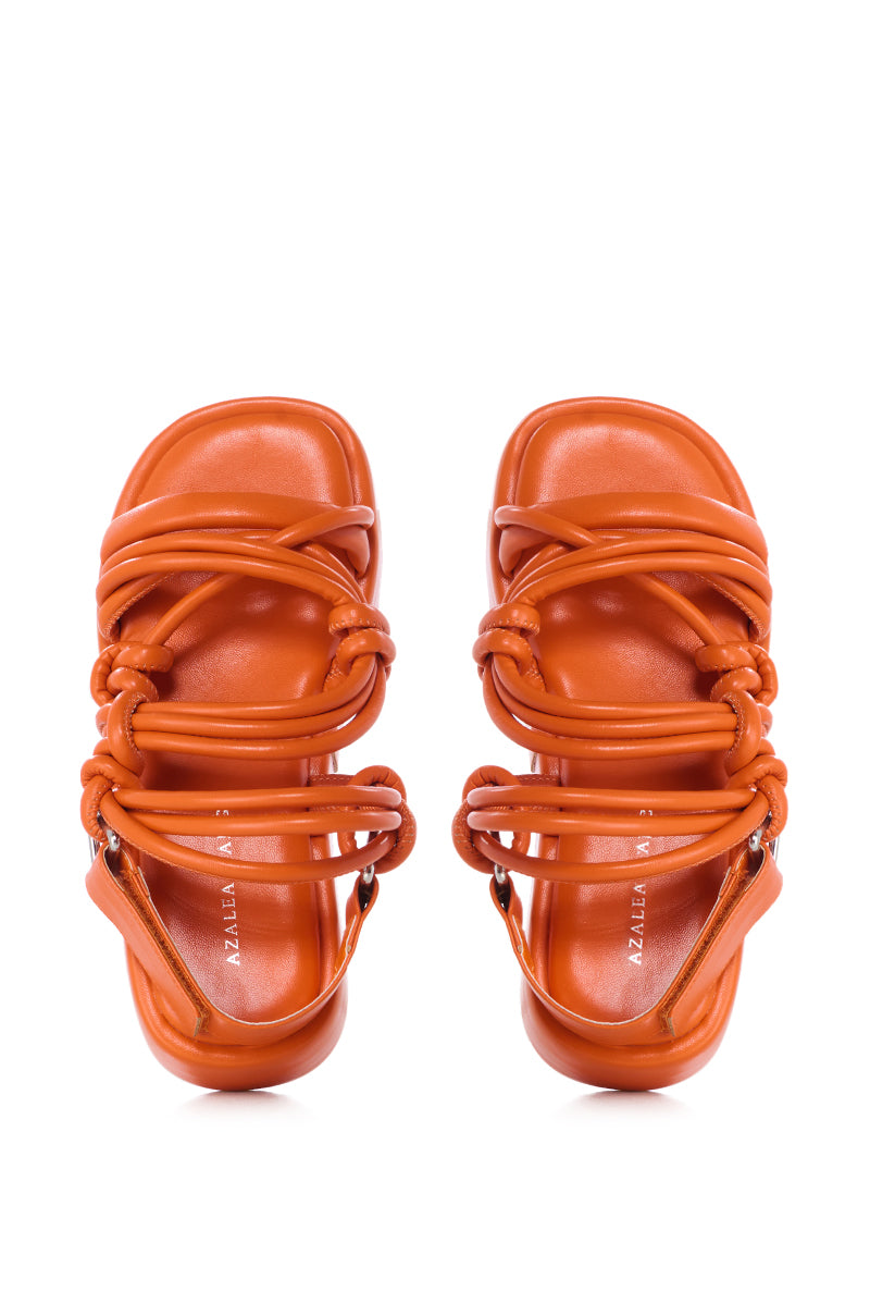 AZALEA WANG TAMSYN ORANGE SANDAL