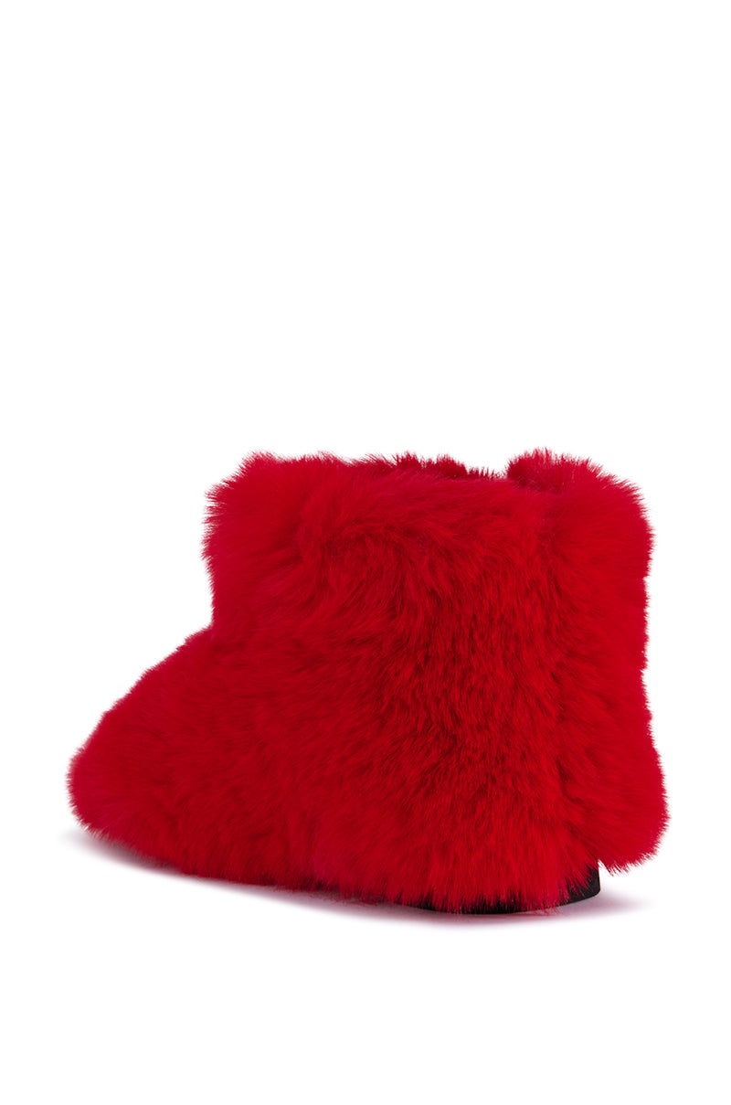 AZALEA WANG TRISH RED BOOTIE