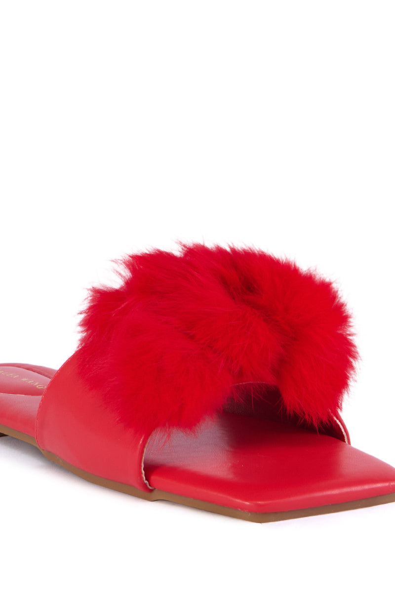AZALEA WANG YULIANNA RED SLIDE