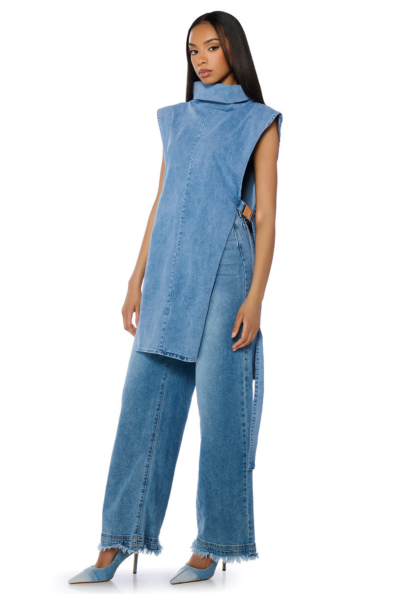 BABY BLUES DENIM TOP