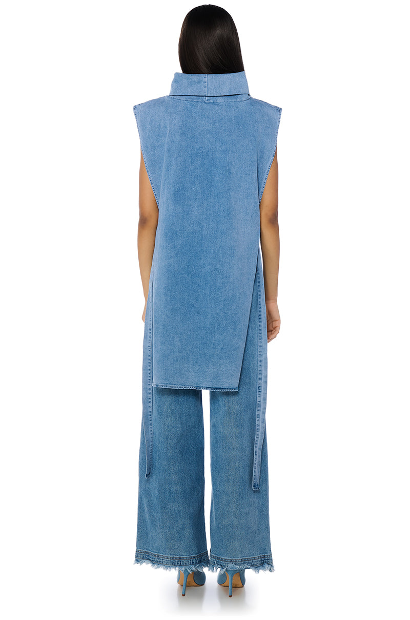 BABY BLUES DENIM TOP