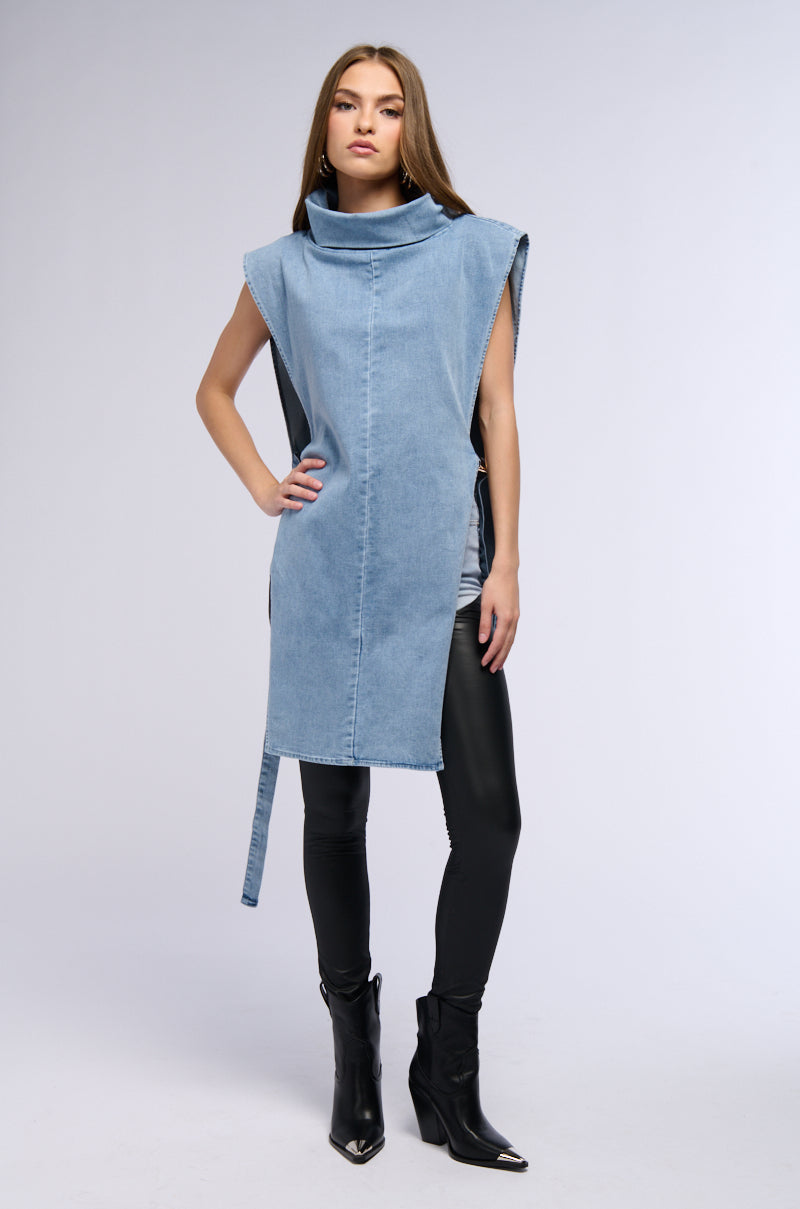 BABY BLUES DENIM TOP