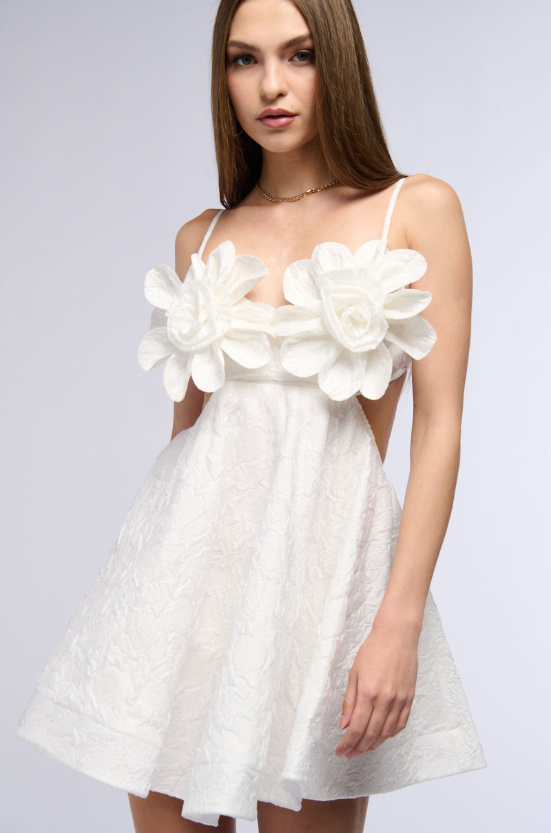 BABY YOU ARE THE MOMENT MINI DRESS