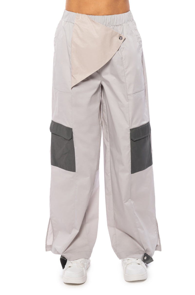 CHARLEE ASYMMETRICAL UTILITY PANT