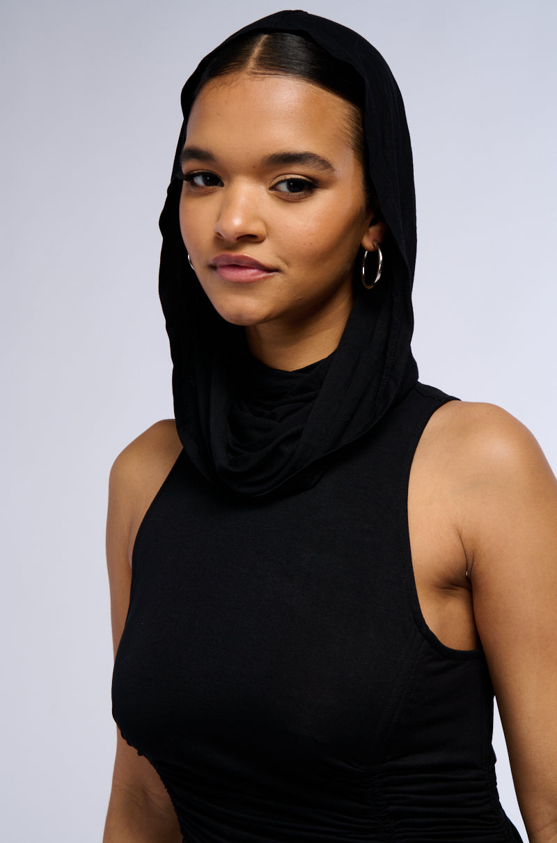 DANA BREATHABLE KNIT MIDI DRESS