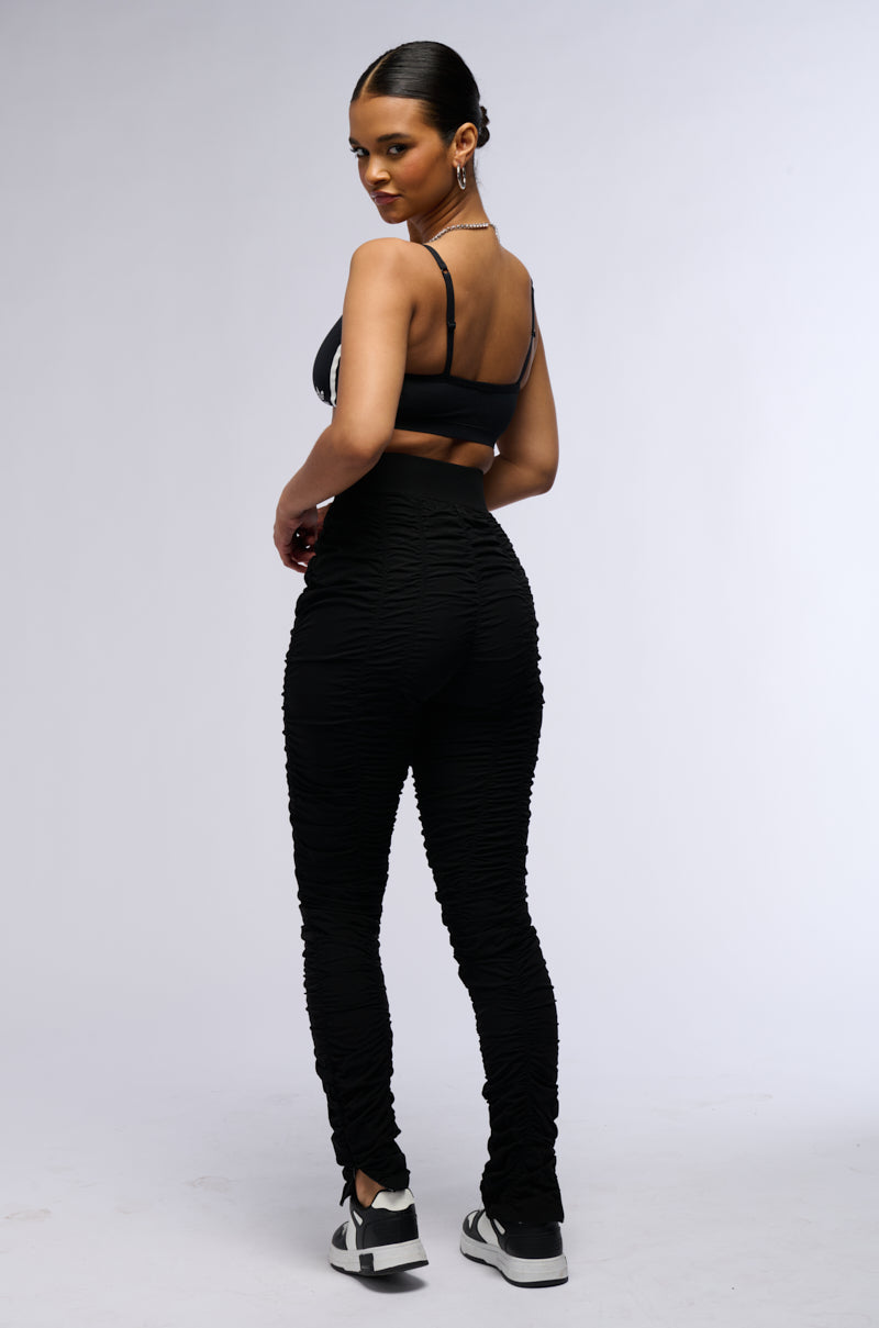 DIANNA HIGH WAIST RUCHED LEGGING