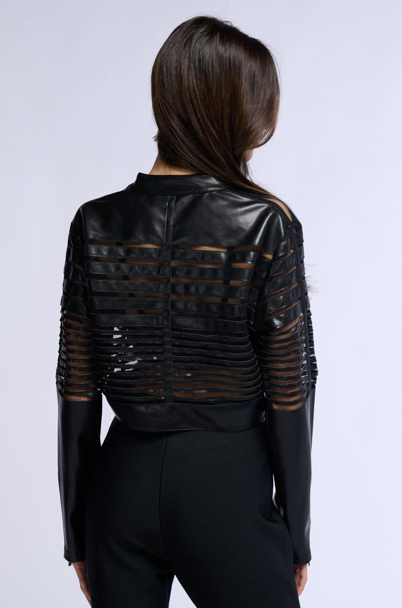 EASY RIDER LIGHTWEIGHT CAGED MOTO JACKET