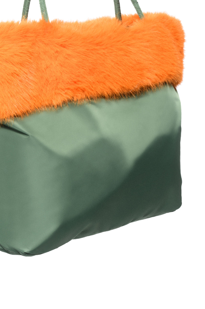ENDLESS FAUX FUR BAG