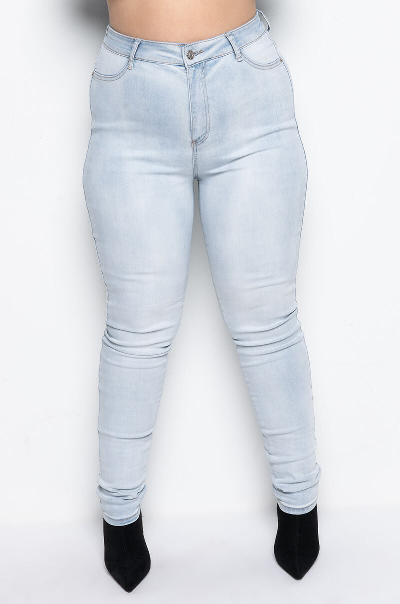 EXTREME STRETCH SKINNY JEANS BUTTERFLY