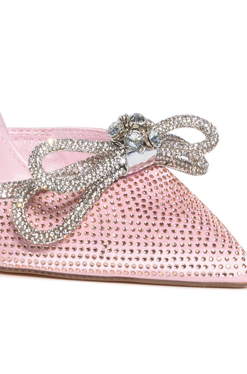 FIRAZ GLITTER PUMP IN PINK