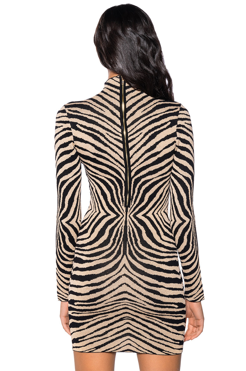 FOREVER YOURS SHIMMER KNIT MINI DRESS