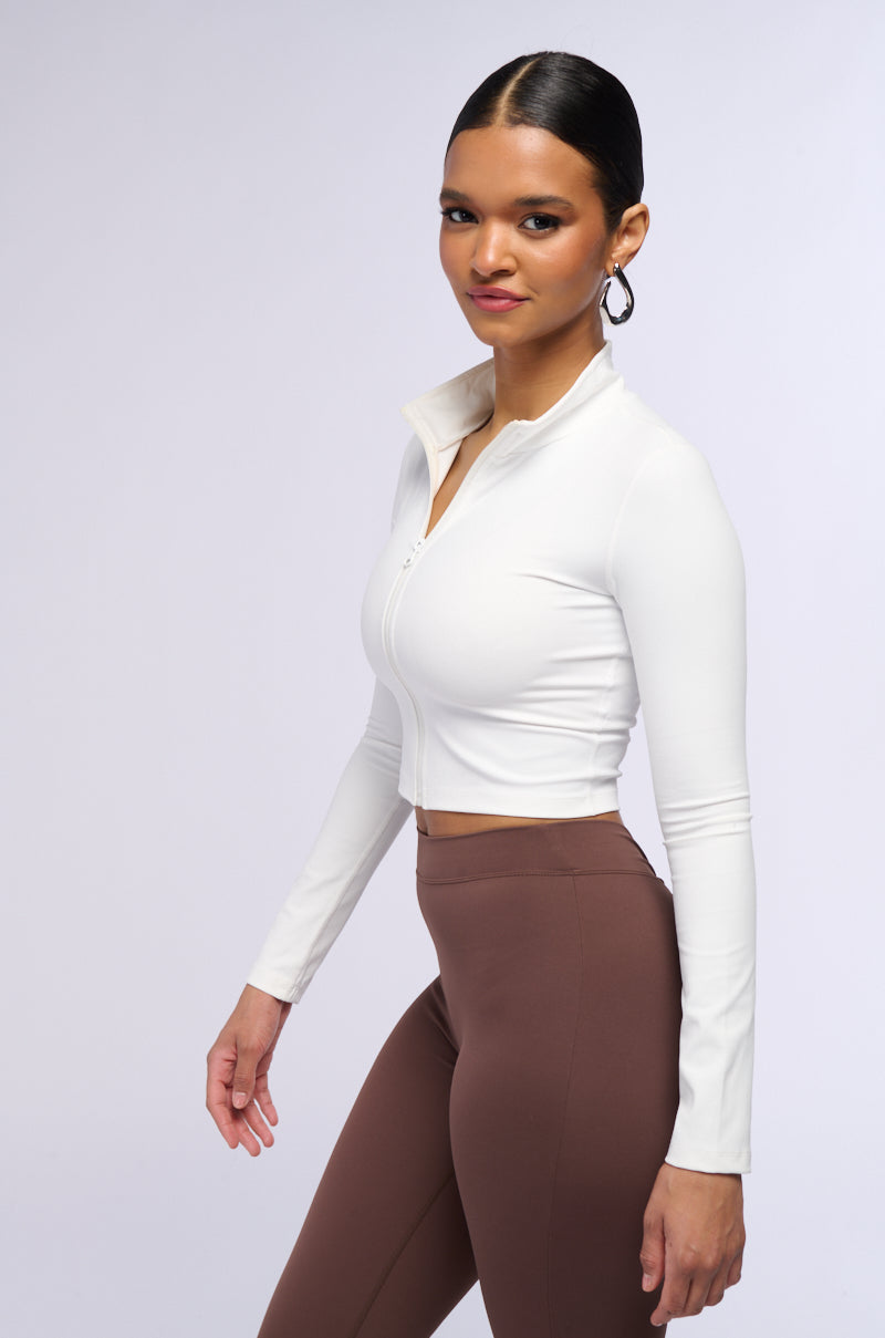 GET MOVIN ZIP UP SWEATSHIRT