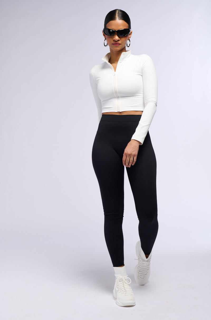 GET MOVIN ZIP UP SWEATSHIRT