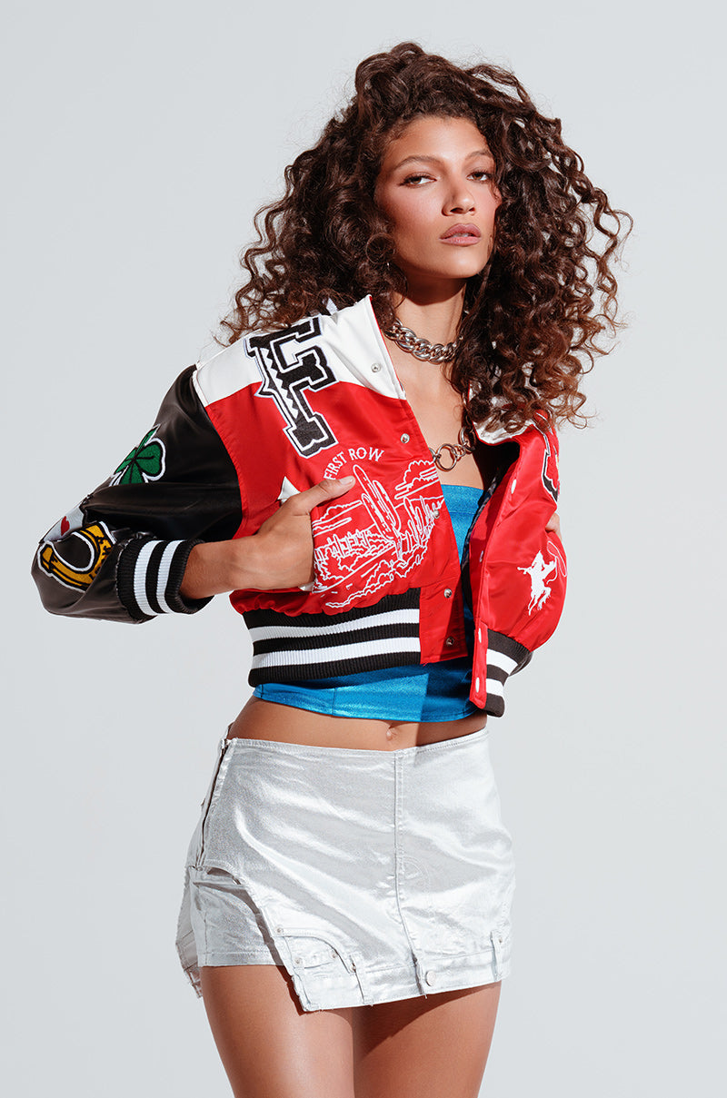 GINA ASYMMETRICAL METALLIC MINI SKORT IN SILVER